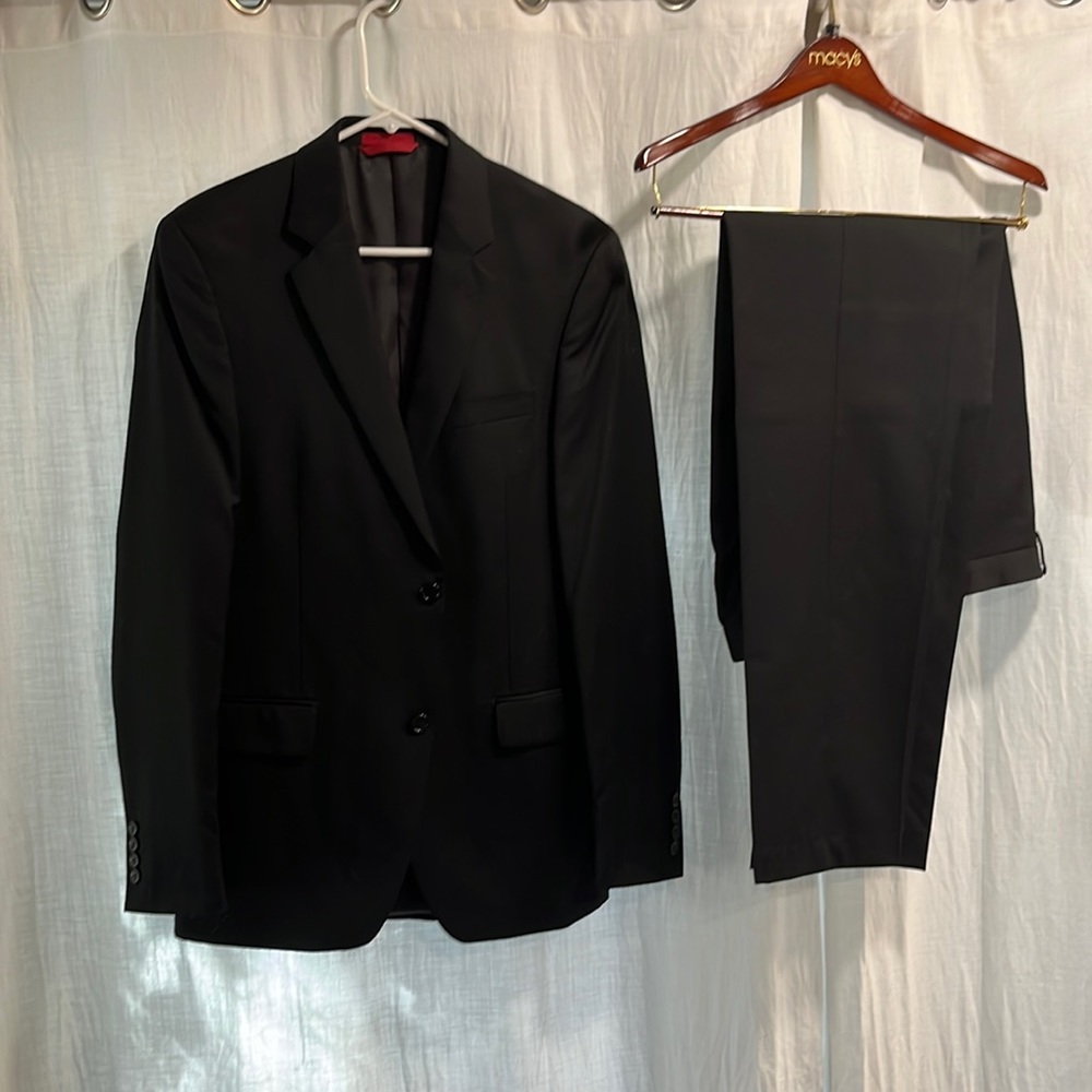 Men’s black suit